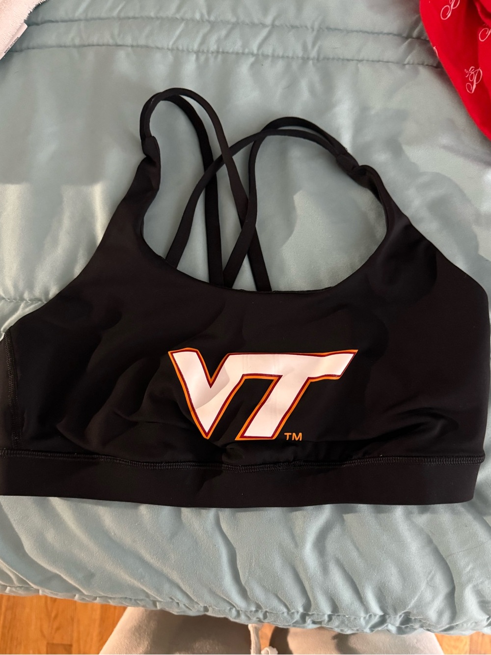 Lululemon Va Tech sports bra